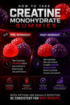 Creatina Monoidrato Gummies – Muscle Boost