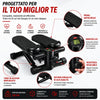 Mini Stepper Fitness con Display LCD e Resistenza Regolabile