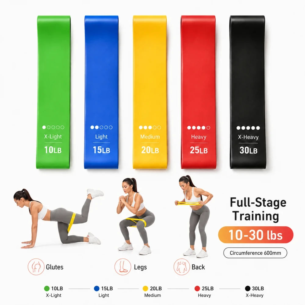 Set Bande Eastiche Allenamento Casa