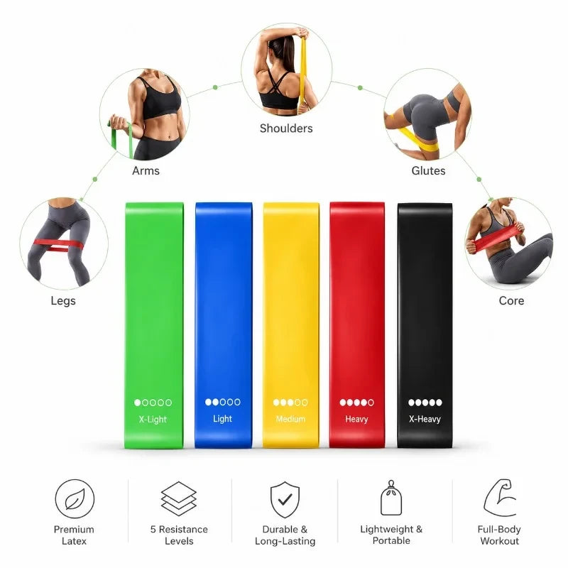 Set Bande Eastiche Allenamento Casa