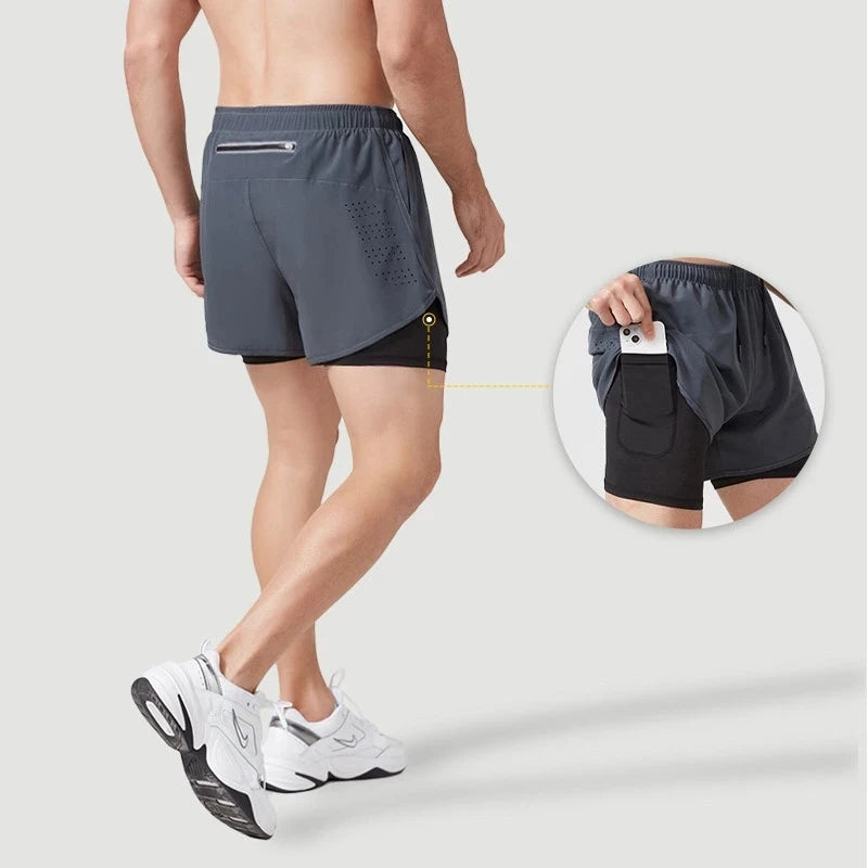 Shorts da Corsa Neri