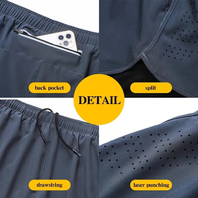 Shorts da Corsa Neri