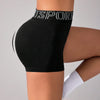 Shorts sportivi elastici con cintura