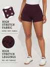 Shorts sportivi elastici yoga