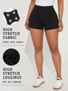 Shorts sportivi elastici yoga