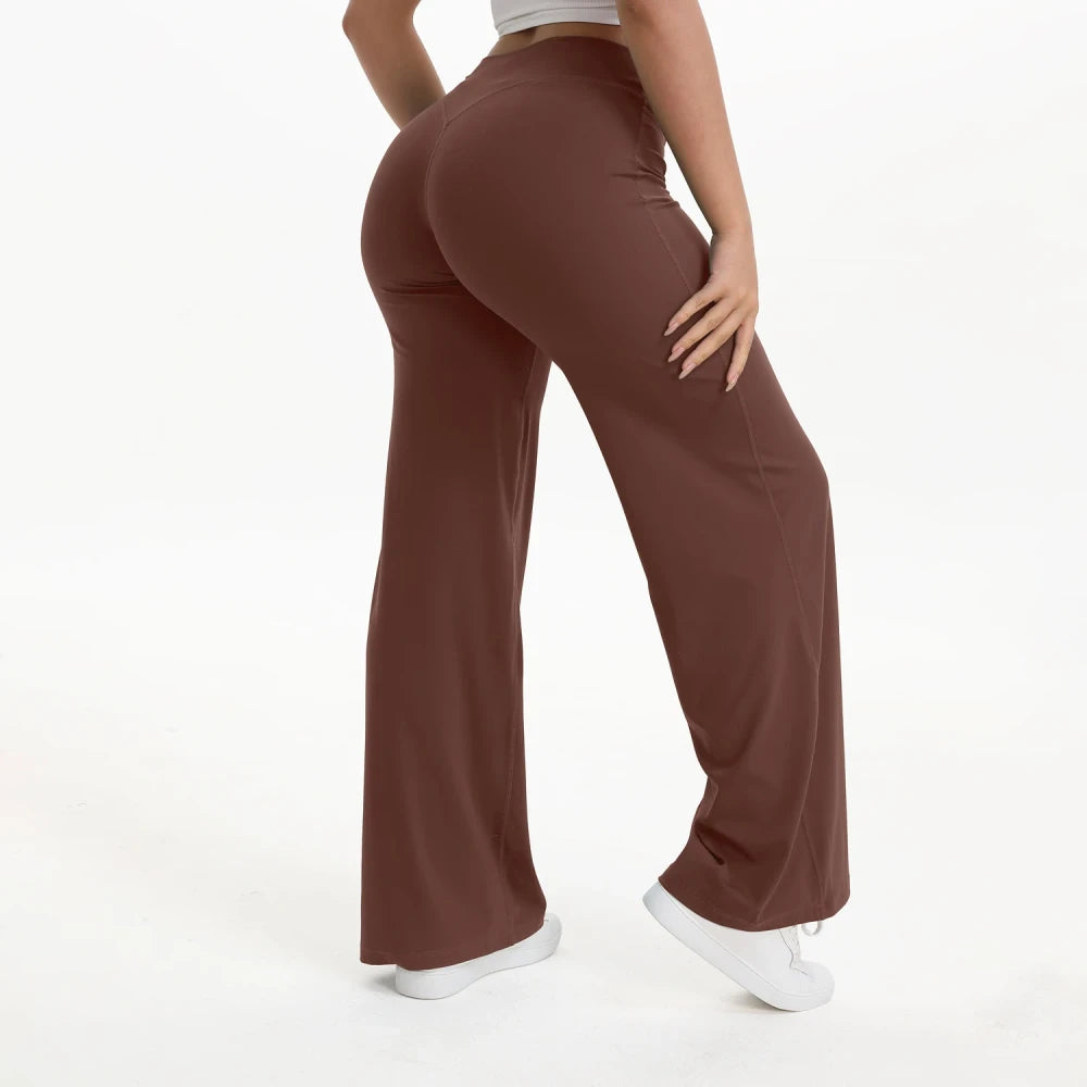 Pantaloni Yoga Donna Elasticizzati