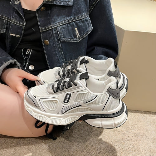 Sneakers da Donna Platform in Mesh – Comfort e Stile per Ogni Occasione