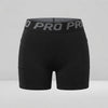 Shorts sportivi elastici con cintura