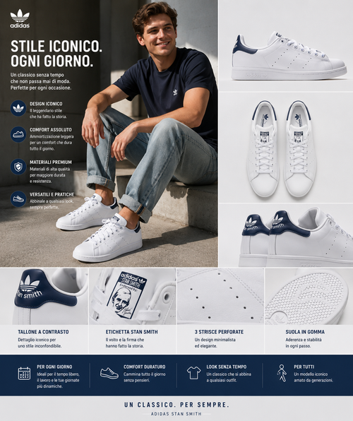 Adidas Superstar White – Sneakers Unisex