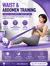 Tenditore Elastico Addominale per Fitness Domestico